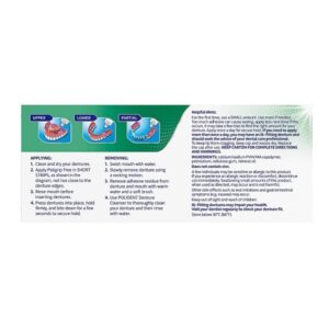Super Poli-Grip Original Formula Zinc Free Denture Adhesive Cream, 2. 4 Ounce (Pack Of 2) - Image 4