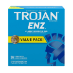 Trojan-enz Condom ENZ Lubricated, 36 Count