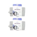 Ubbi On The Go Gray Wipe Holder Baby Gifts, Set of 2