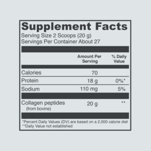 Vital Proteins , Collagen Peptides, Unflavored Liquid, 20 Oz (567 G) - Image 5