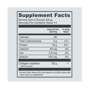 Vital Proteins Collagen Protein Powder Supplement (Vanilla, 11.5 oz (Pack of 1)) - Image 2