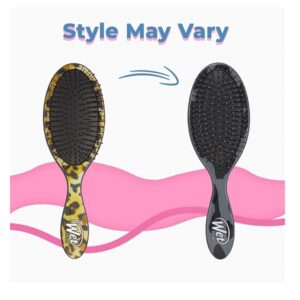 Wet Brush Hair Brush Original Detangler Safari Leapord Print with UltraSoft IntelliFlex Bristles, (Leopard Print) - Image 2