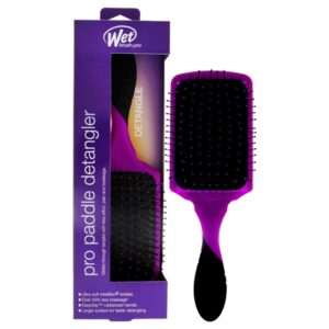 Wet Brush Pro Detangler Brush Paddle - Purple 1 Pc - Image 1