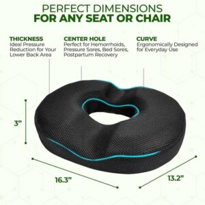 Zoliva Contour Anti-Allergy Anti-Snoring Relief Orthopedic Support Memory Foam Cervical Pillow for Neck Pain Relief for Back, Stomach, Side Sleepers (White, 20 X 12 X 3.5 in) - Image 3