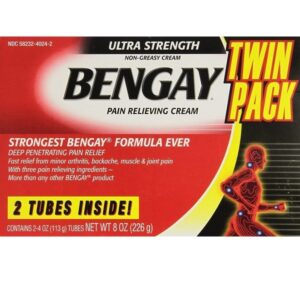 Bengay Ultra Strength Pain Relieving Cream -226g(113gX 2) - Image 1