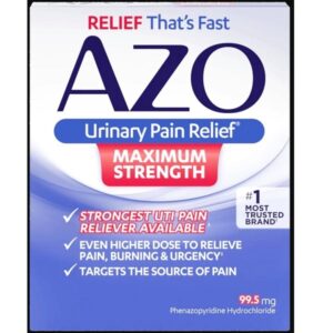 AZO Standard Max Strength 12 Tablets - Image 1