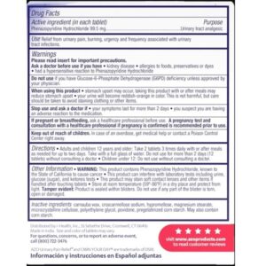 AZO Standard Max Strength 12 Tablets - Image 3