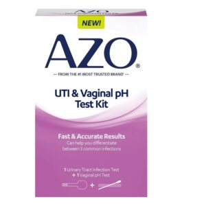 AZO Urinary Tract Infection (UTI) Test Strip + Vaginal pH Test Kit, Fast & Accurate Results, from The #1 Most Trusted Brand, FSA/HSA Eligible - Image 1