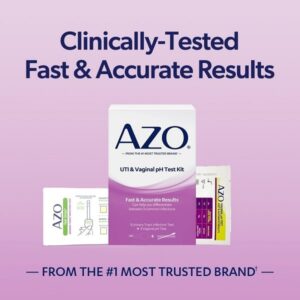 AZO Urinary Tract Infection (UTI) Test Strip + Vaginal pH Test Kit, Fast & Accurate Results, from The #1 Most Trusted Brand, FSA/HSA Eligible - Image 3