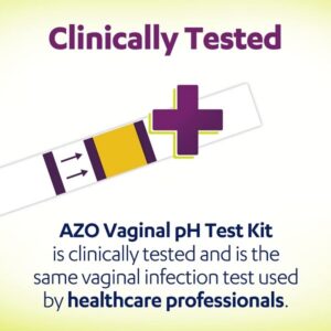 AZO Vaginal pH Test Kit, Clinically-Tested Vaginal Infection Test Kit, FSA/HSA Eligible, Fast & Accurate Results, from The #1 Most Trusted Urinary Health Brand, 2 Self-Tests - Image 4