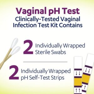 AZO Vaginal pH Test Kit, Clinically-Tested Vaginal Infection Test Kit, FSA/HSA Eligible, Fast & Accurate Results, from The #1 Most Trusted Urinary Health Brand, 2 Self-Tests - Image 3