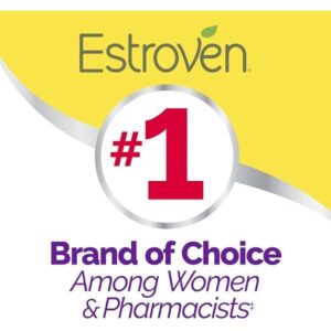 Estroven Stress Relief & Energy Boost for Menopause Relief - 28 Ct. - Clinically Proven Ingredients Provide Stress & Energy Support + Night Sweats & Hot Flash Relief - Drug-Free and Gluten-Free - Image 8