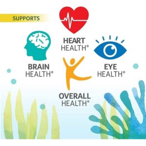 OVEGA-3 Vegan Algae Omega-3 Daily Supplement | Supports Heart, Brain & Eye Health*| No Fishy Aftertaste | 500 mg Omega-3s | 135 mg EPA + 270 mg DHA | Fish Oil Alternative | Vegetarian Softgels 90 CT - Image 3