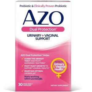 AZO Bladder Control with Go-Less & Weight Management Dietary Supplement & Dual Protection | Urinary + Vaginal Support - Image 3
