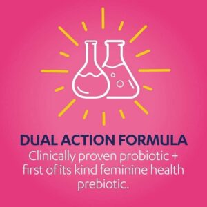 AZO Complete Feminine Balance Daily Probiotics for Women, Clinically Proven to Help Protect Vaginal Health & Dual Protection | Urinary + Vaginal Support* | Prebiotic Plus Clinically - Image 7