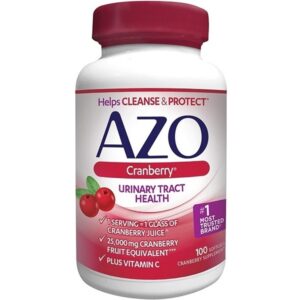 AZO Cranberry, Maximum Strength, Softgels 100 ea (Pack of 4) - Image 1
