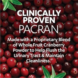 AZO Cranberry Pro Urinary Tract Health Supplement 600mg PACRAN, 1 Serving = More Than 1 Glass of Cranberry Juice 100 CT + D Mannose Urinary Tract Health, Cleanse, Flush & Protect The Urinary Tract 120 - Image 3