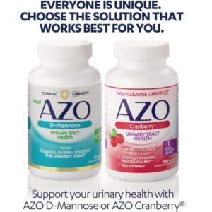 AZO Cranberry Pro Urinary Tract Health Supplement 600mg PACRAN, 1 Serving = More Than 1 Glass of Cranberry Juice 100 CT + D Mannose Urinary Tract Health, Cleanse, Flush & Protect The Urinary Tract 120 - Image 5