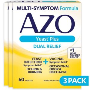 AZO Plus, from #1 Most Trusted Brand, 60 Tablets - 3 Pack, 180 total tablets - Image 1
