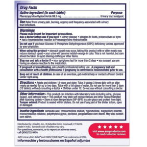 AZO Urinary Pain Relief Maximum Strength (24 Count) Fast Relief of UTI Pain, Burning & Urgency + Cranberry Pro Softgels for Urinary Tract Health (100 Count) - Image 3