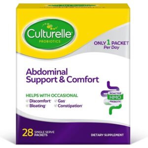 Culturelle Abdominal Support & Comfort, Daily Proactive Approach to Promote Gut Health*, Helps with Occasional Abdominal Issues, Bloating, and Gas – 28 Count(Pack of 1) - Image 1