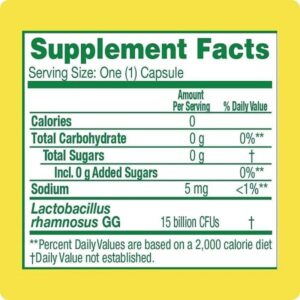 Culturelle Health & Wellness Daily Probiotic Supplement For Men & Women, Helps Support Your Immune System, Occasional Diarrhea, Gas & Bloating, 15 Billion CFUs, Non-GMO, 30 Count - Image 6