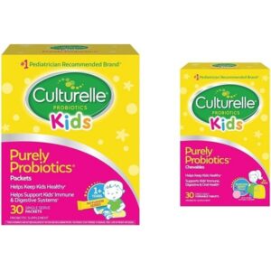 Culturelle Kids Daily Probiotic Supplement & Kids Chewable Daily Probiotic for Kids, Ages 3+, 30 Count - Image 1