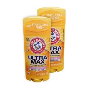 Arm & Hammer Ultramax Invisible Solid Powder Fresh Antiperspirant & Deodorant 2.6 Oz, 2 Pack - Image 1