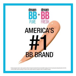 Maybelline Dream Pure Medium Coverage Matte Bb Cream For Combination Skin, Medium/Deep, 1 Fl. Oz - Image 4