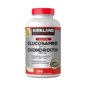 Kirkland Signature Extra Strength Glucosamine Chondroitin Tablets, 280 Count - Image 1