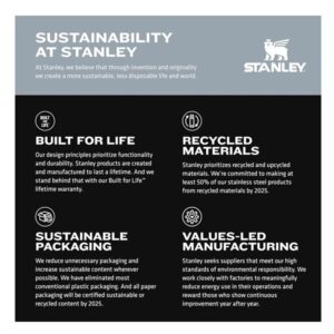 Stanley Quencher H2.0 Tumbler with Handle and Straw 40 oz | Flowstate 3-Position Lid | Cup Holder Compatible for Travel | Insulated Stainless Steel Cup | BPA-Free | Stone - Image 7