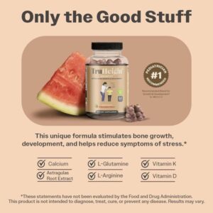 TruHeight Growth Multivitamin Gummies, Watermelon Flavour, 60 Count, Ages 5+, Bone Development Support - Image 5