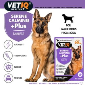 VetIQ Serene-Um Xtra Calming Tablets (60 Tablets) - Image 3